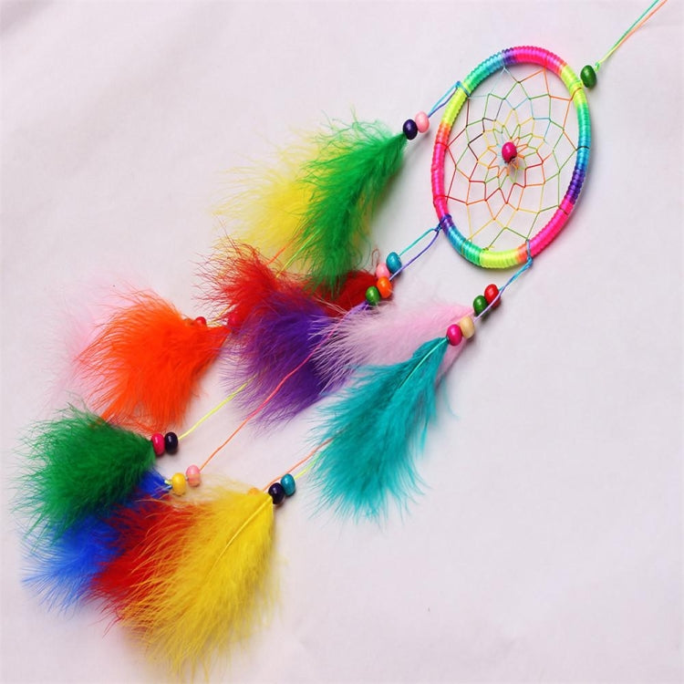 Stornfield | Simple Creative Home Decor Ornaments Dream Catcher Car Pendant (White)