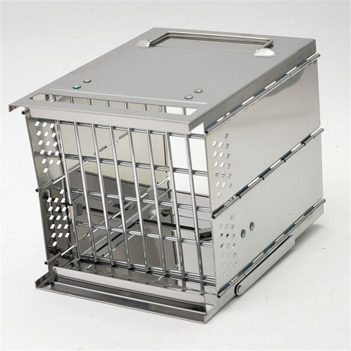 Stornfield | Foldable Stainless Steel Portable Charcoal Grill Outdoor Grill Camping Wood Burning Stove