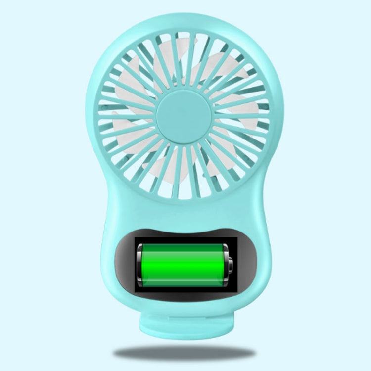 Multifunctional Clock Small Fan Creative Desktop Mini USB Fan(White) | Stornfield