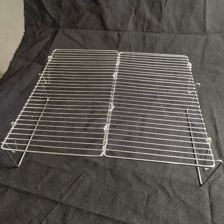 Stornfield | Portable Stainless Steel Camping Grill Folding Charcoal Grill