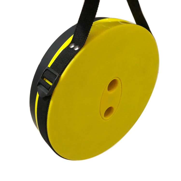 Stornfield | Portable Foldable Plastic Telescopic Stool for Outdoor Camping Fishing Garden (Yellow)