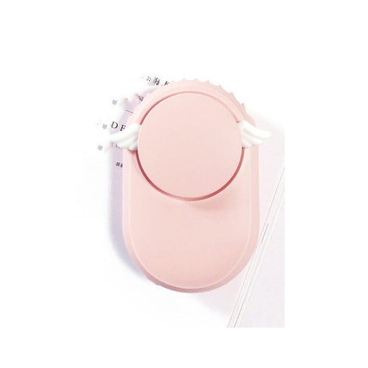 USB Charging Fan Brushless Hanging Neck Mini Sling Lazy Fan(Angel Pink) | Stornfield