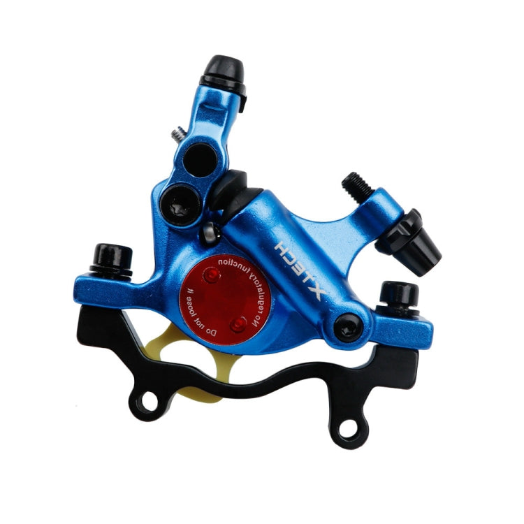 Stornfield | ZOOM HB100 Mountain Bike Hydraulic Brake Caliper Foldable Pull Wire Hydraulic Disc Brake Caliper, Style: Rear (Blue)
