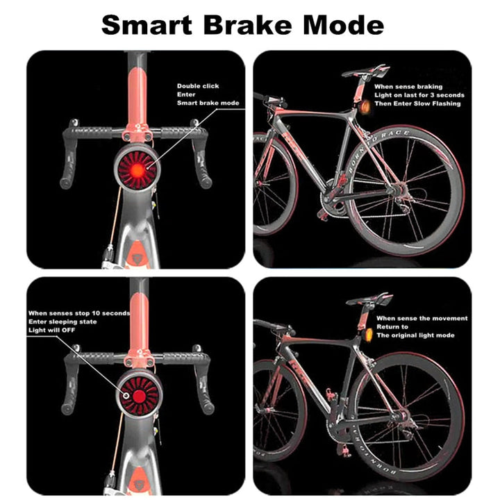 Stornfield | USB Smart Sensor Bike Taillight (Titan)