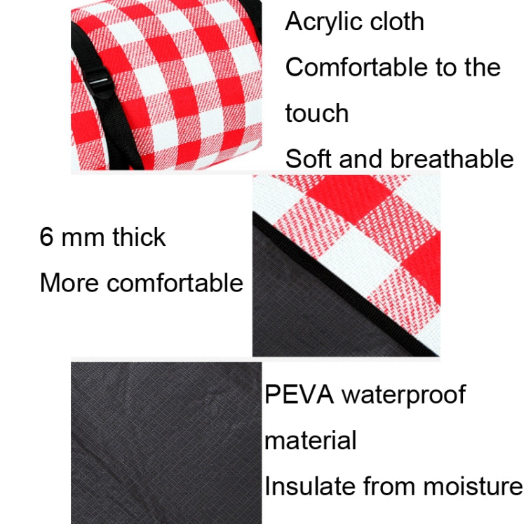 Stornfield | FP1409 6mm Thickened Moisture-Proof Outdoor Camping Beach Mat Without Carry Bag, Size: 150x200cm (Neon)