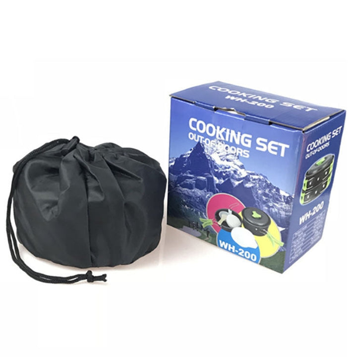 Stornfield | Camping Dinnerware Outdoor Cookware Set (Green)