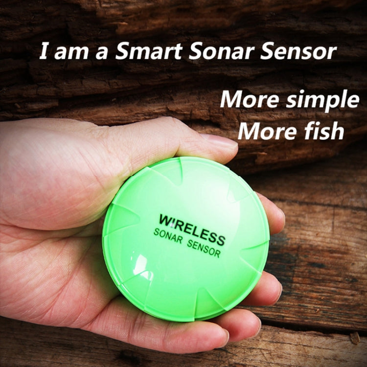 Stornfield | Wireless Fish Finder Sonar App Mobile Fish Finder Underwater Fishing Accessories (Green)