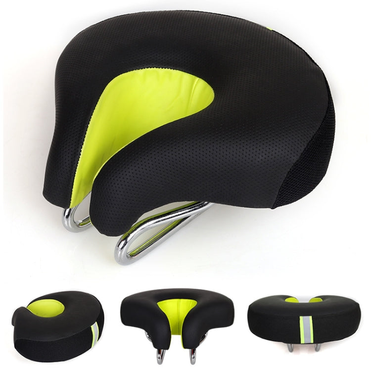 Stornfield | Integrated Mountain Bike Seat with Thick Soft Padding (Green)