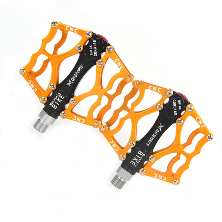 Stornfield | Mountain Bike Pedal Aluminum Alloy Palin Pedal Non-slip Bearing Pedal (901 Yellow)