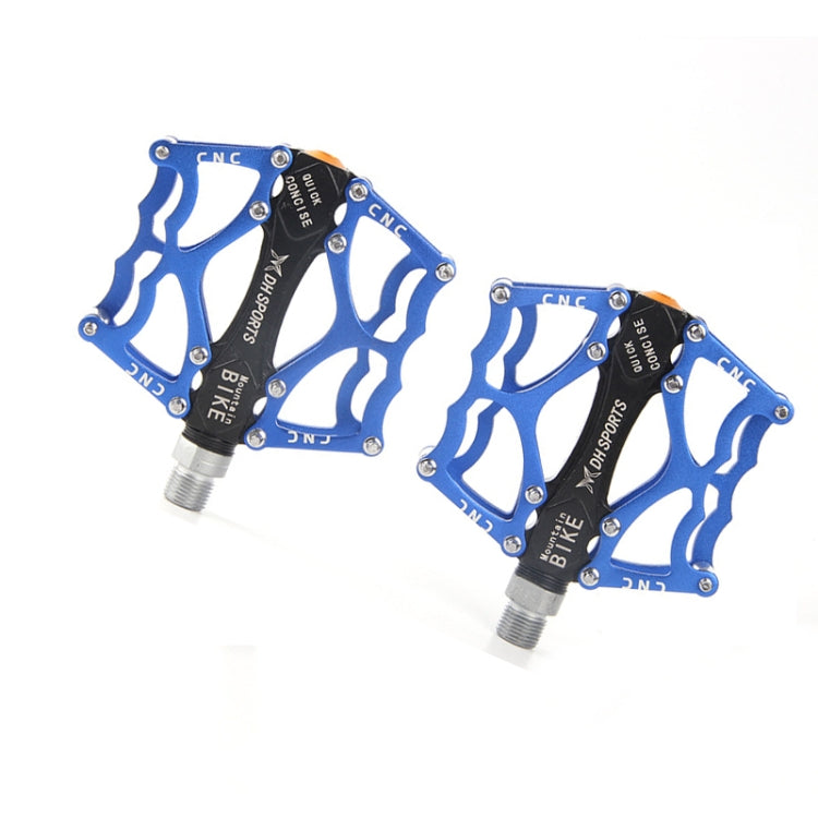 Stornfield | Mountain Bike Pedal Aluminum Alloy Palin Bearing Anti-slip Pedal (901 Blue)