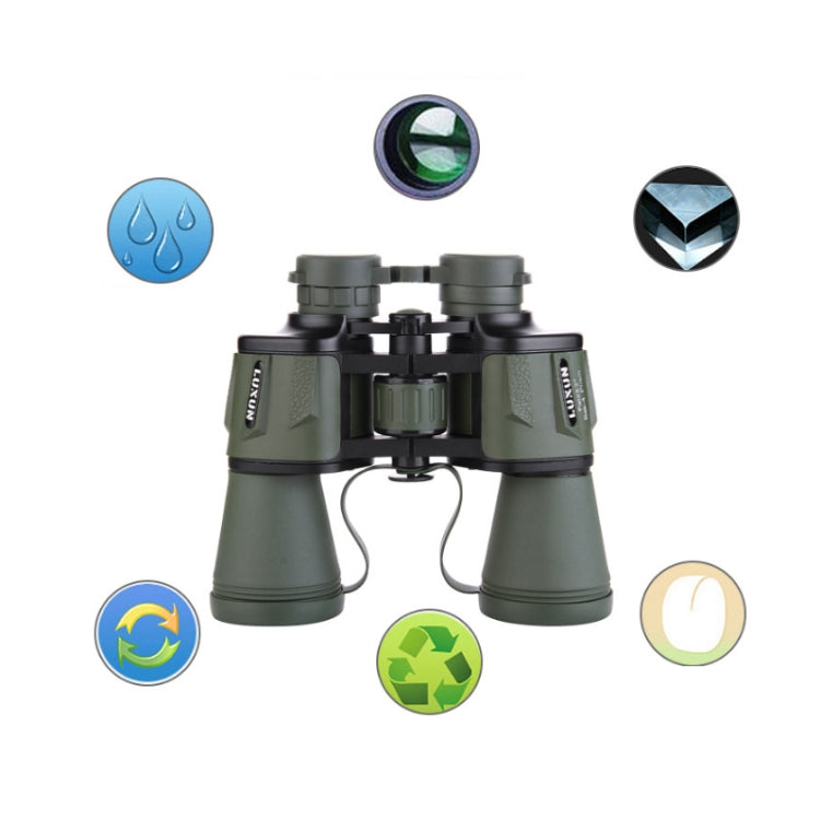Stornfield | Luxun 20X50 Binoculars Low Light Non-infrared Night Vision High Performance Binoculars (Olive Green)