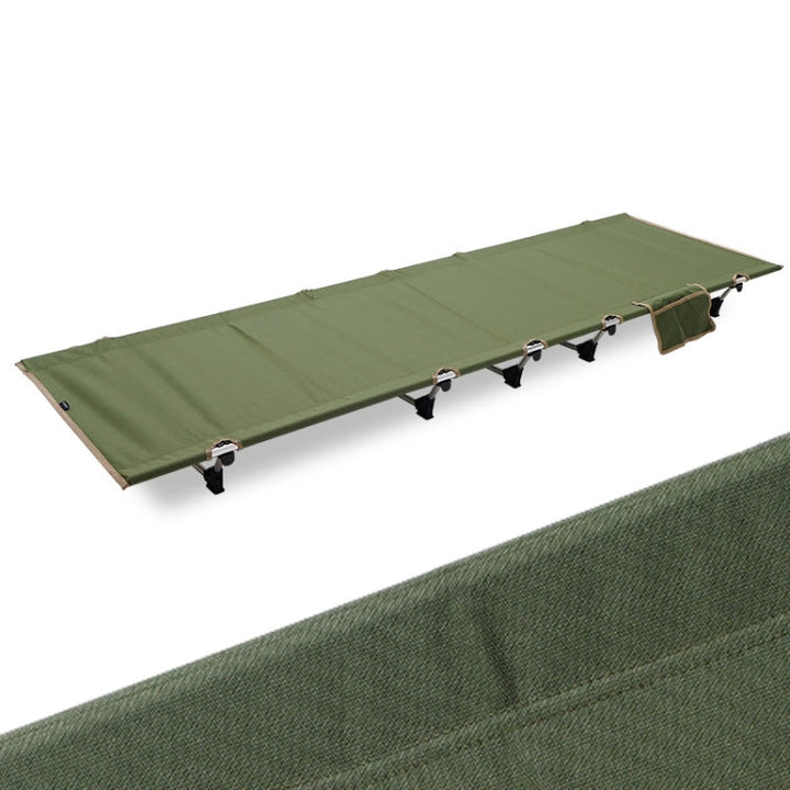 Stornfield | Outdoor Lightweight Folding Bed Camping Simple Leisure Bed (Khaki)