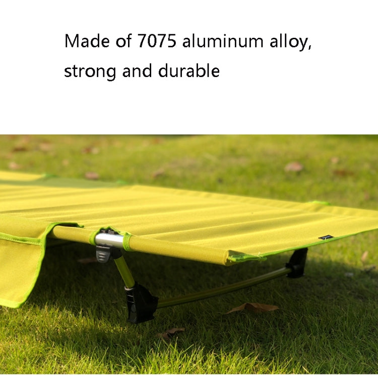 Stornfield | CLS Outdoor Lightweight Folding Camping Bed Single Leisure Bed (Black)