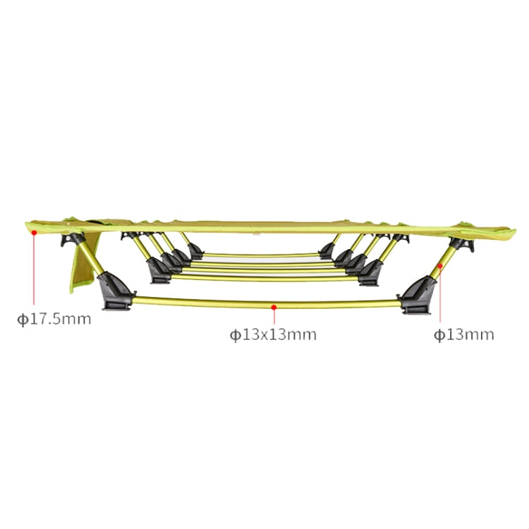 Stornfield | Outdoor Lightweight Folding Bed Camping Simple Leisure Bed (Khaki)