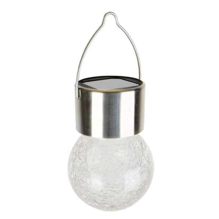 Stornfield | 12 PCS Solar Snap Ball Outdoor Chandelier Garden Yard Decorative Light with Clip (Warm White Light)