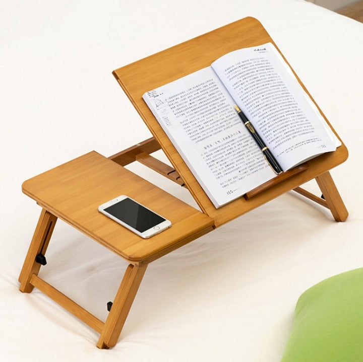 Stornfield | 741ZDDNZ Bed Laptop Table Foldable Height Adjustable Dormitory Desk, Specification: Medium 64cm