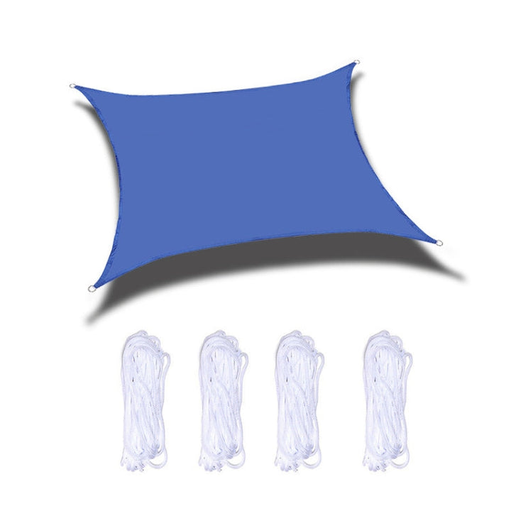 Stornfield | Waterproof UV-resistant outdoor sun shade sail, Size: 2m x 3m (Royal Blue)