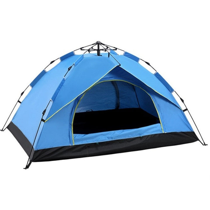 Stornfield | TC-014 Automatic Pop-Up Multi-Person Camping Travel Beach Tent for 2 People (Blue)