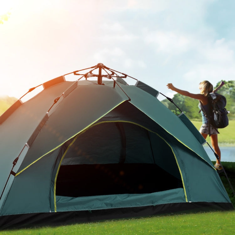 Stornfield | TC-014 Automatic Pop-Up Multi-Person Camping Travel Beach Tent for 2 People (Blue)