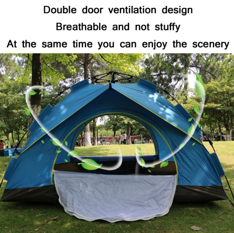 Stornfield | TC-014 3-4 Person Outdoor Beach Travel Automatic Tent (Green)