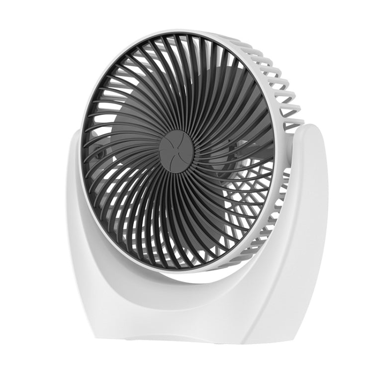USB Desktop Fan Mini Home Dormitory Portable Fan, Colour: U Type (Black)-garmade.com