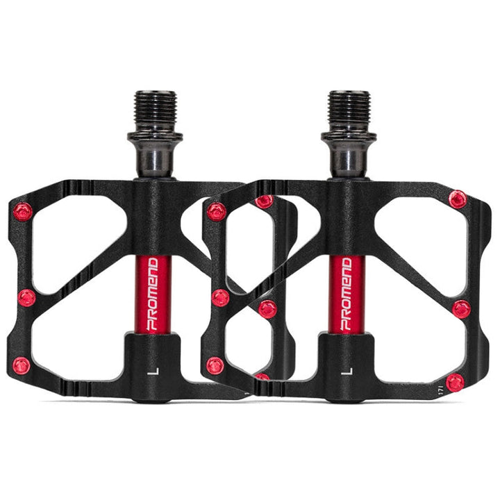 Stornfield | 1 Pair PROMEND Aluminum Mountain Bike Pedals for Racing (PD-R87 Black)