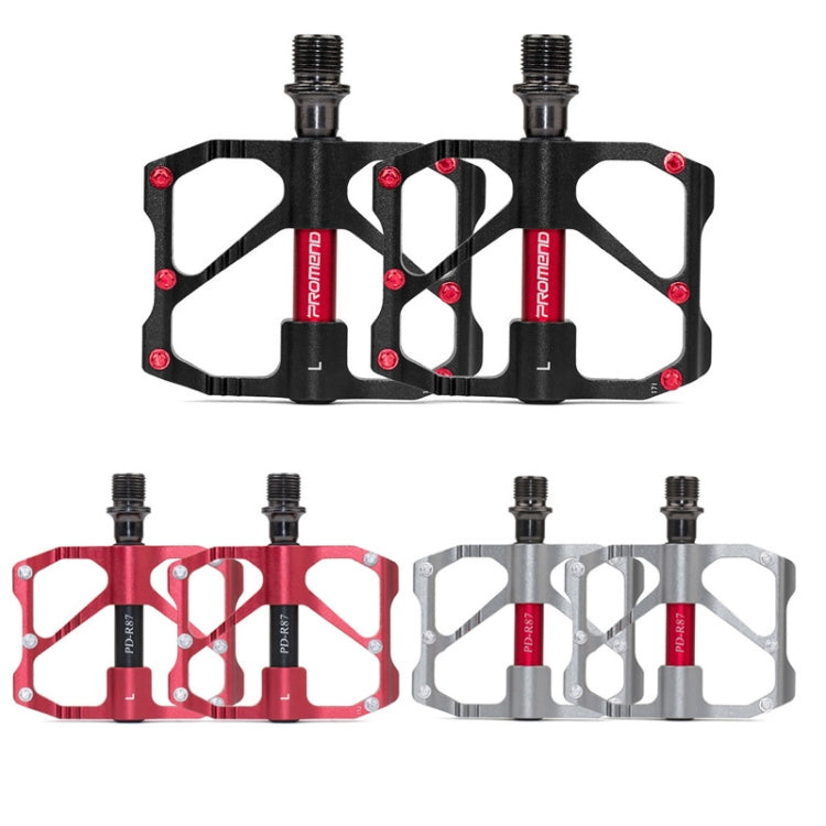 Stornfield | 1 Pair PROMEND Aluminum Mountain Bike Pedals for Racing (PD-R87 Black)