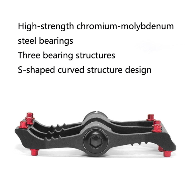 Stornfield | 1 Pair PROMEND Aluminum Mountain Bike Pedals for Racing (PD-R87 Black)