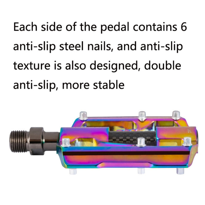 Stornfield | 1 pair PROMEND three bearing Peilin colorful aluminum alloy CNC PD-M86CY pedals