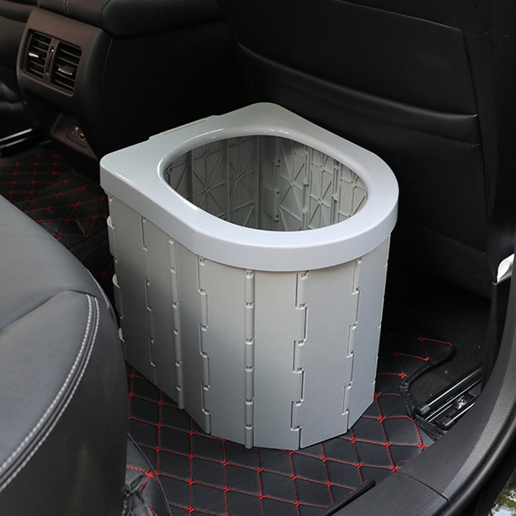 Stornfield | Integrated Portable Folding Toilet Self-Cleaning Car Toilet Self-Driving Tour Outdoor Camping Toilet (Light Gray)