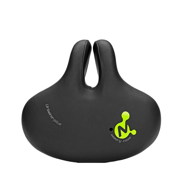 Stornfield | Mountain Bike Noseless Bicycle Seat Comfortable Saddle with Shock Absorption Outdoor Cycling Accessories Saddle (Fluorescent Green)