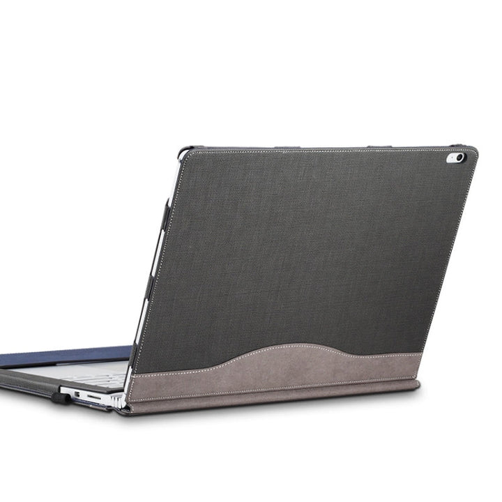 Stornfield | PU Leather Case for Microsoft Surface Book 2 15-inch Laptop (Gentleman Grey)