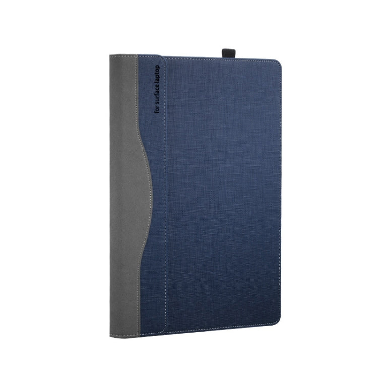 Stornfield | 13.5 Inch Multifunctional PU Leather Laptop Bag for Microsoft Surface Laptop 1/2/3/4 (Blue)