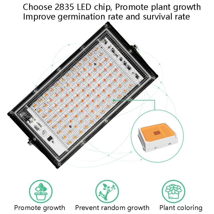 Stornfield | Full Spectrum LED Plant Grow Light Waterproof EU Plug 144 Beads 200W