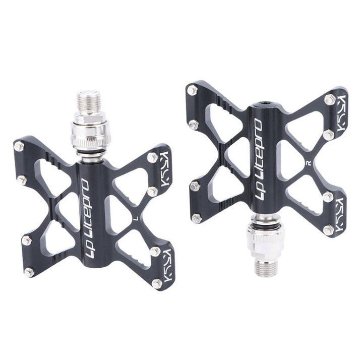Stornfield | LP LitePro K5 Folding Bike Aluminum Alloy Bearings Pedals (Black)