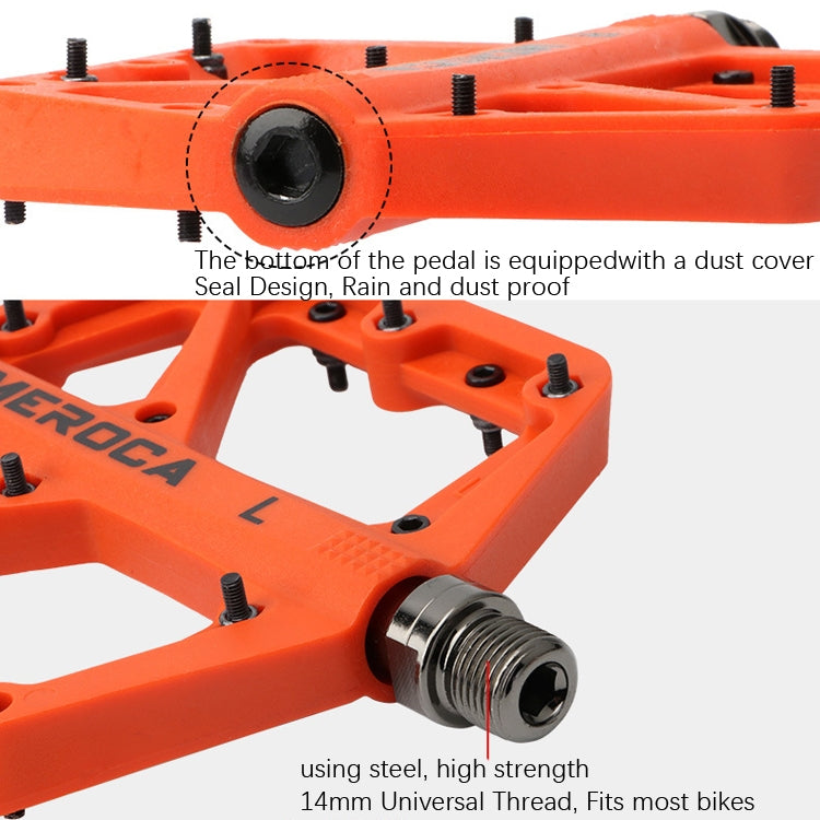 Stornfield | MEROCA Nylon Mountain Bike Pedal (Green)