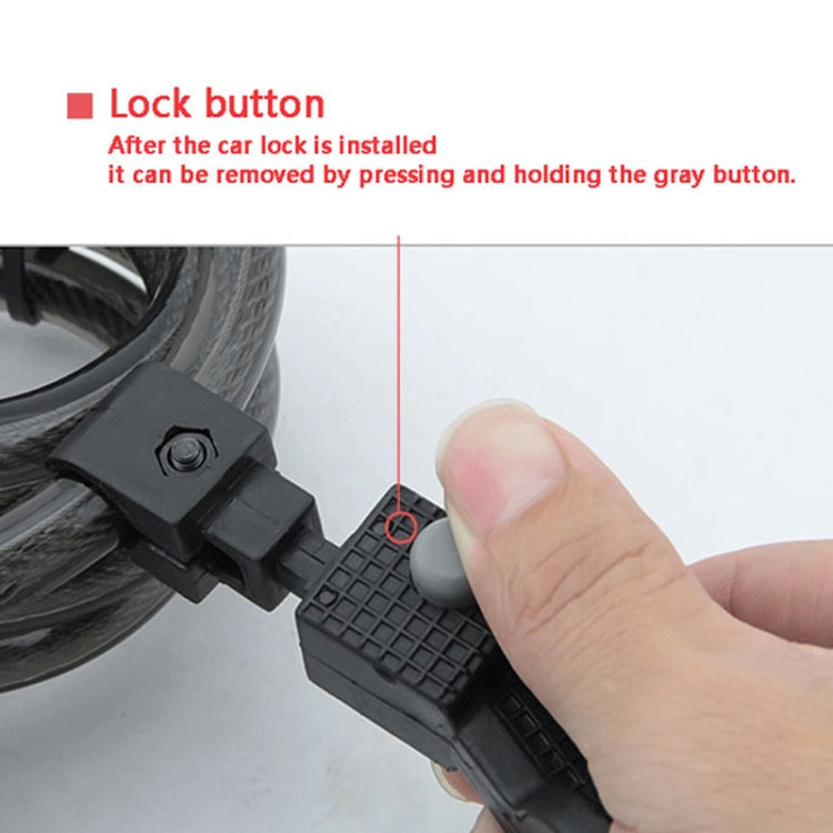 Stornfield | ULAC AL-3P Bicycle Alarm Cable Lock MTB Lock Bike Accessories