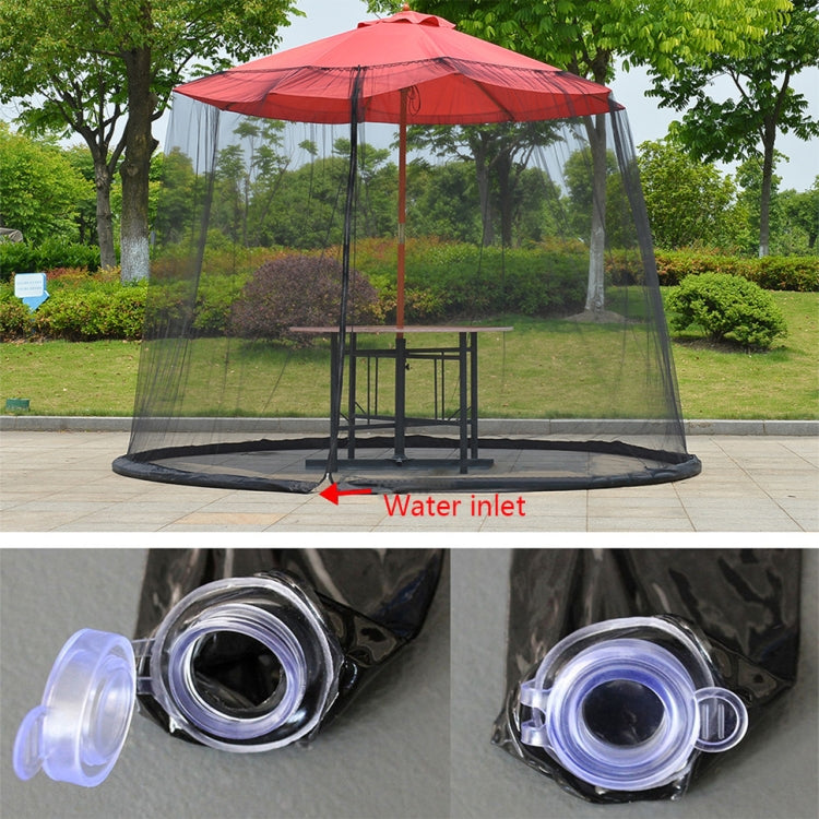 Stornfield | HY-0205 300 x 230 cm Garden Parasol Mosquito Net Cover, Dimensions: Folding Tents (Black)
