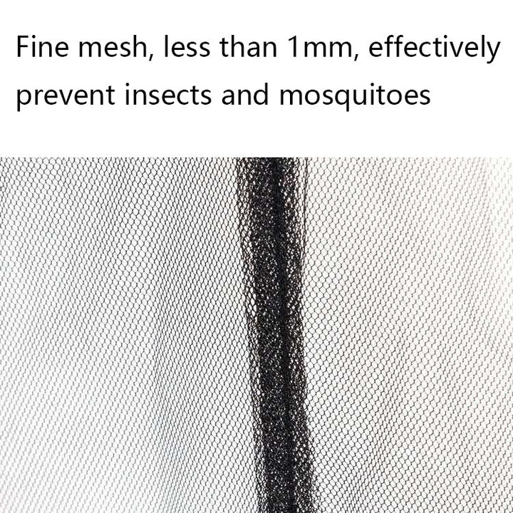 Stornfield | HY-0205 300 x 230 cm Garden Parasol Mosquito Net Cover, Dimensions: Folding Tents (Black)