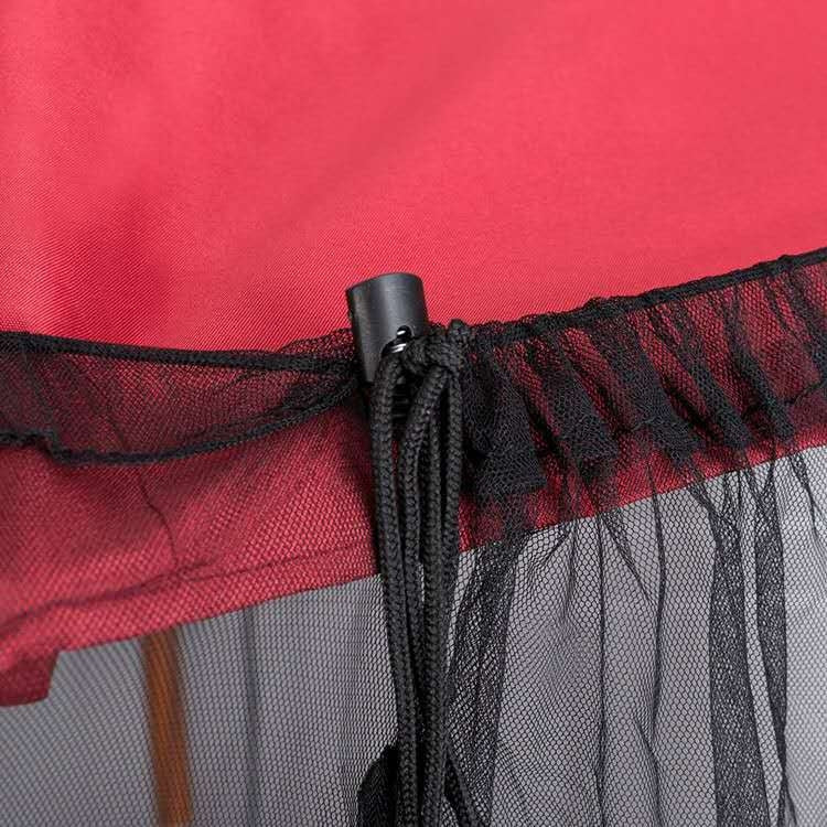 Stornfield | HY-0205 300 x 230 cm Garden Parasol Mosquito Net Cover, Dimensions: Folding Tents (Black)