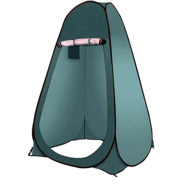 Stornfield | Outdoor Camping Toilet Tent Automatic Shower Tent, Style: Single Person (Olive Green)