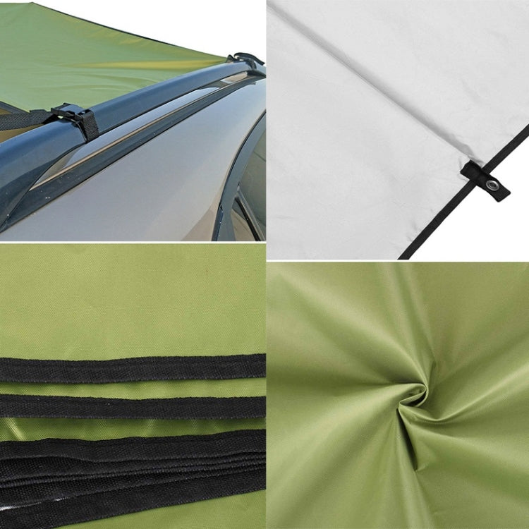 Stornfield | Outdoor Garden Camping Tent Next to Car Waterproof Sunshade 200x440cm (Dark Grey)