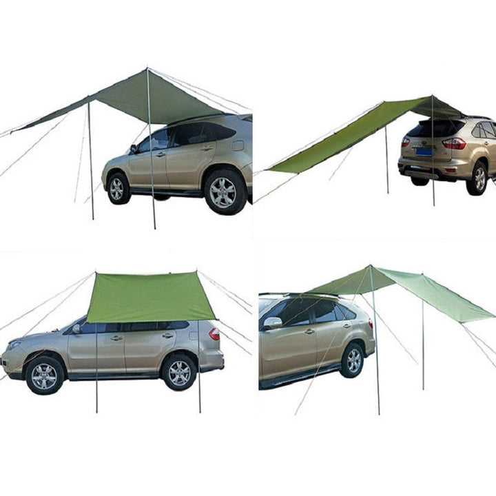 Stornfield | Outdoor Picnic Camping Tent next to Car Waterproof Awning 300x150cm (Dark Grey)
