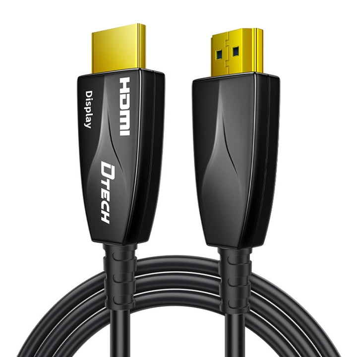 Stornfield | DTECH Câble optique HDMI 2.0 Version 4K 60Hz pour télévision grand écran Ingénierie câblage, Longueur : 15m
