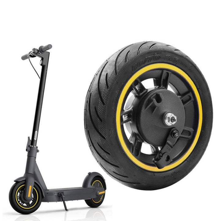 Stornfield | 10-inch Tubeless Electric Front Tires for Ninebot MAX G30 (Yellow)