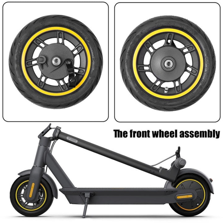 Stornfield | 10-inch Tubeless Electric Front Tires for Ninebot MAX G30 (Yellow)