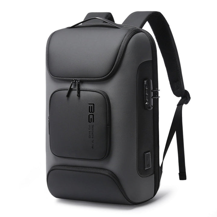 Stornfield | BANGE BG-7216plus Anti-theft Waterproof 15.6 Inch Laptop Travel Backpack for Men (Grey)