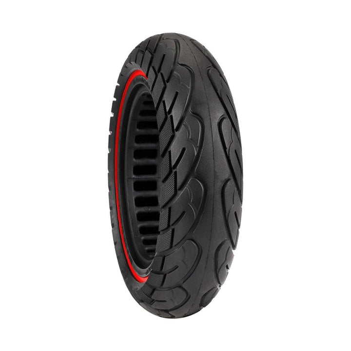 Stornfield | For Ninebot Max G30 10 X 2.5 Inch (60/70-6.5) Scooter Solid Rubber Red Line Tires