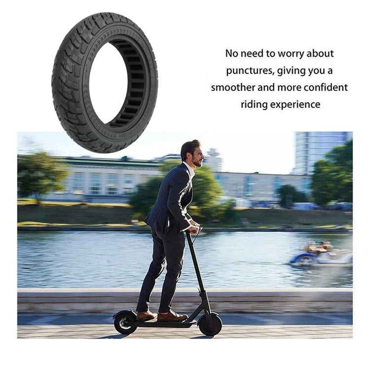 Stornfield | For Ninebot Max G30 10 X 2.5 Inches (60/70-6.5) Scooter Solid Rubber Tires Black