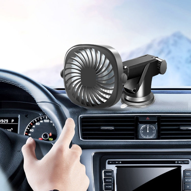 Car Suction Cup Fan Desktop Dormitory Office Kitchen Fan(Pink) | Stornfield